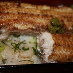 鰻 小林 - 白焼き 断面