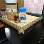 東京庵 - 卓上調味料