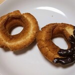 ミスタードーナツ - 「チョコファッション」「オールドファッション」