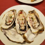 七條 - 前菜　フランボワーズソースの生牡蠣