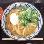 丸亀製麺 - 『かけうどん(並)+温玉』様(300円+70円)