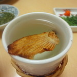 九一郎 - ひれ酒完成