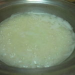 九一郎 - ふぐ雑炊作成中