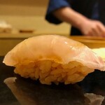 鮨 竜介 - 2020.1.  白川昆布〆