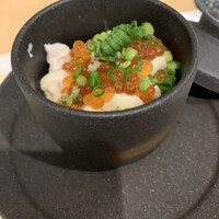 日本料理秀たか - いくら、白子、白魚のお碗
