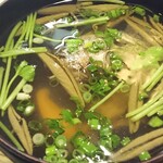 割烹くずし 徳多和良 - あらの清まし汁