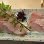 割烹くずし 徳多和良 - 黒むつのお刺身