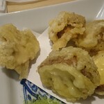 割烹くずし 徳多和良 - ブラウンマッシュルームのフライ