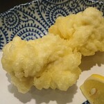 割烹くずし 徳多和良 - 白子の天ぷら