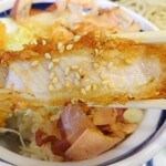 信州屋 - ニンニクと醤油ダレのカツ丼