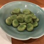 東心斎橋やつづか - 空豆塩ゆで