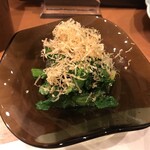 Higashi Shinsaibashi Yatsuduka - 菜の花のおひたし