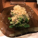 東心斎橋やつづか - 菜の花のおひたし