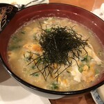 東心斎橋やつづか - 雑炊（かに）