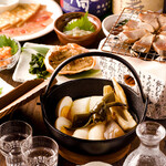 ⑤Food menu that goes well with sake