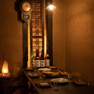 『落ち着いた雰囲気の個室あり』