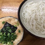 釜揚げうどん 戸隠 - 山かけ