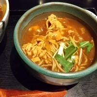 日本橋 やぶ久 - ミニカレー南蛮そば  ♪