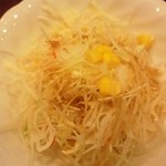 洋楽 - 天津飯+から揚げセットのサラダ