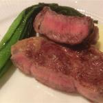 サルキッチン - 「バスク産ピエール・オティザ氏のバスク豚肩ロース肉のロースト」：肉質が非常に肌理が細やか♪