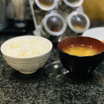 Namaramunikusemmontenramuya - ご飯+お味噌汁