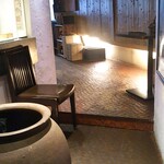 牛かつ 宮下 - 5F到着☆ドアオープンすると『牛カツ宮下』さんの店内です