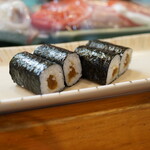 ひょうたん寿司 - 甘みが先に来る、山葵を合わせて食べると絶品となる自家製干瓢