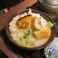 高級ブランド干物 『銀座伴助』 銀座本店 - 最後は出汁茶漬け