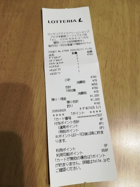 アピタ2階のフードコート♪』by 黒蜜さつまいもきな子 : ロッテリア