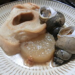 ヤマカ水産 - 購入したバイ貝でおでんを作りました