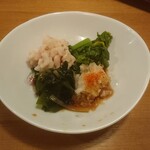 旨唐揚げと居酒メシ ミライザカ - 白子ポン酢 548円