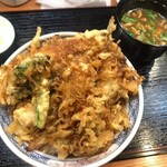 Tempura Gaten - 今日の天丼1