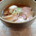 らぁ麺や 汐そば雫 - 肉玉汐そば