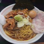 一条流がんこ総本家分家四谷荒木町 - 賄い悪魔ラーメン　大盛　1,300円
