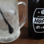 朝めし酒場 ナニコレ食堂 - ホッピー白セット