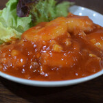 朝めし酒場 ナニコレ食堂 - エビチリ