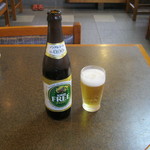 小平うどん - ノンアルコールビールです。