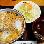 かつ義 - 玉子とじカツ丼ランチ(ご飯特盛)　￥940