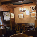 レストラン バイキング - 昭和レトロの店内