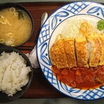 とんかつキッチン カナン - ボルガとんかつ定食