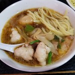 塩そば専門店 桑ばら - 鴨胸腺のつけそば