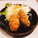 Tonkatsu To Washokuno Mise Chouhachi - カキフライ 大きめのプリプリ剥き身を使用