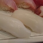 魚寿司 - イカ 190円×2
