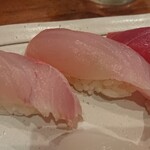 魚寿司 - カンパチ 190円×2