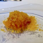 ウシマル - 濃厚でねっとりした「あやひめ」にカラスミの塩気がアクセント