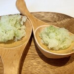 ウシマル - セロリとホエーのシャーベット