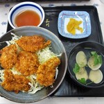食堂はまかぜ - ハマグリ丼セット1400円