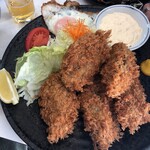 まるやま食堂 - カキフライ