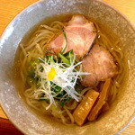 山崎麺二郎 - らーめん（醤油）