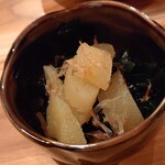地酒蔵大阪 - 付きだし、数の子